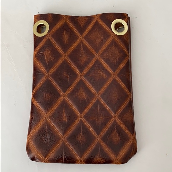 NEW Leather cell phone crossbody - Picture 3 of 11